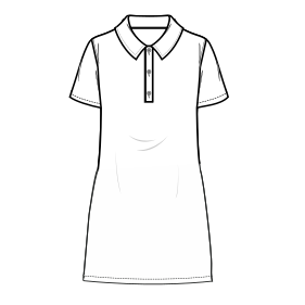 Fashion sewing patterns for LADIES Dresses Polo Dress 3087